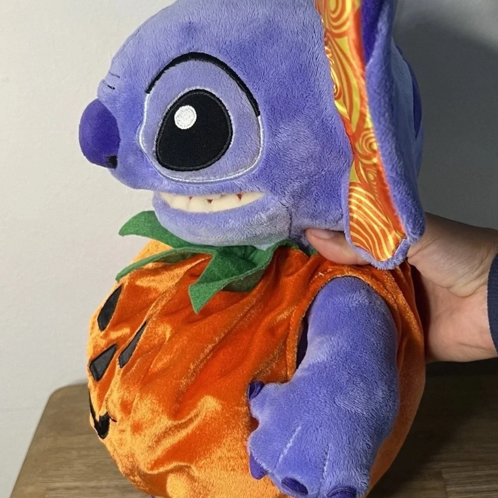 Build a Bear Halloween Stitch Wicked Mischief Disney‎ with PumpkinOutfit